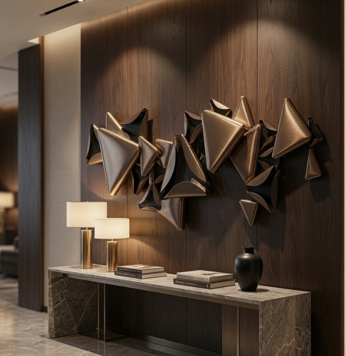 obsidian geometry wall sculpture obsidian geometry wall sculpture