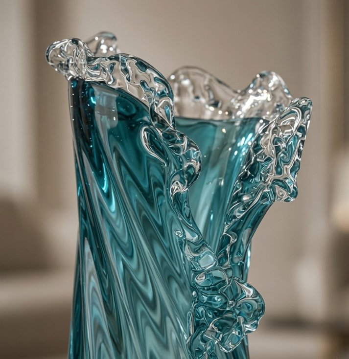 azure wave art glass collection azure wave art glass collection