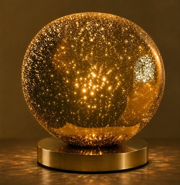 celestial glow glass orb sculpture celestial glow glass orb sculpture