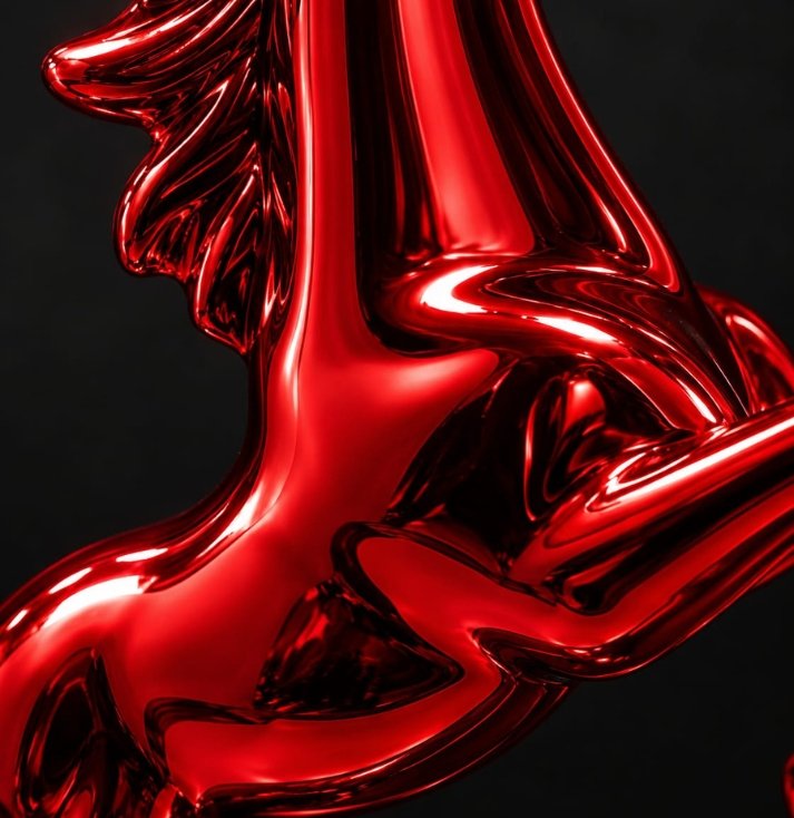 A15.2 Crimson Stallion Decorative Sculpture - Image 3