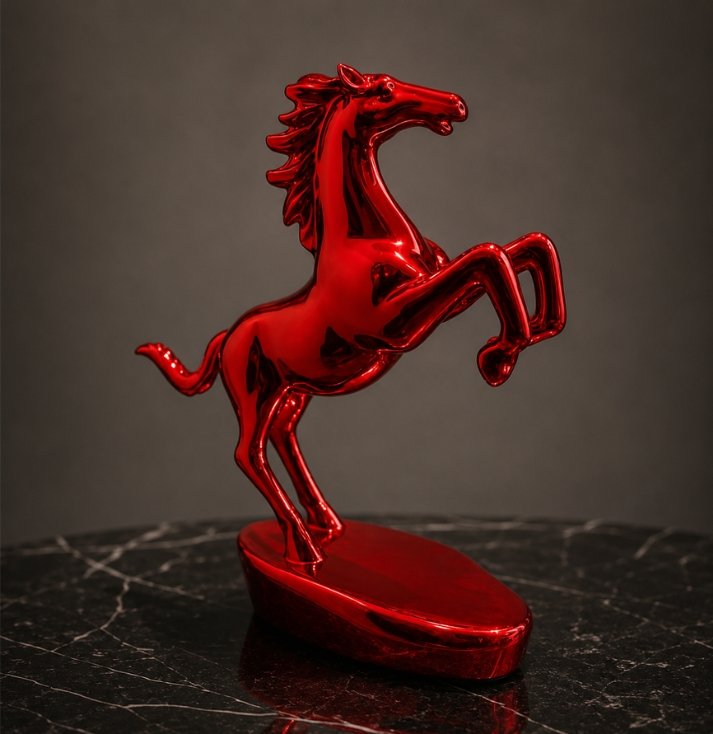 crimson-stallion-decorative-sculpture