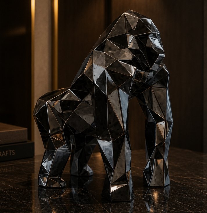 titan-prism-gorilla-sculpture