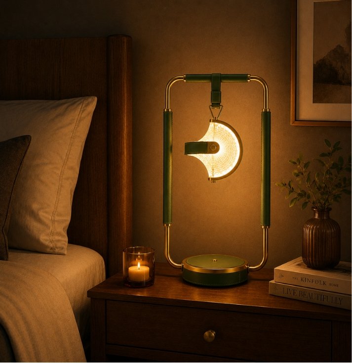 L3.3 Verdant Halo Designer Table Lamp - Image 3