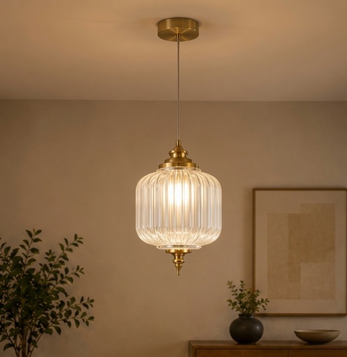 aurora ribbed glass pendant light aurora ribbed glass pendant light
