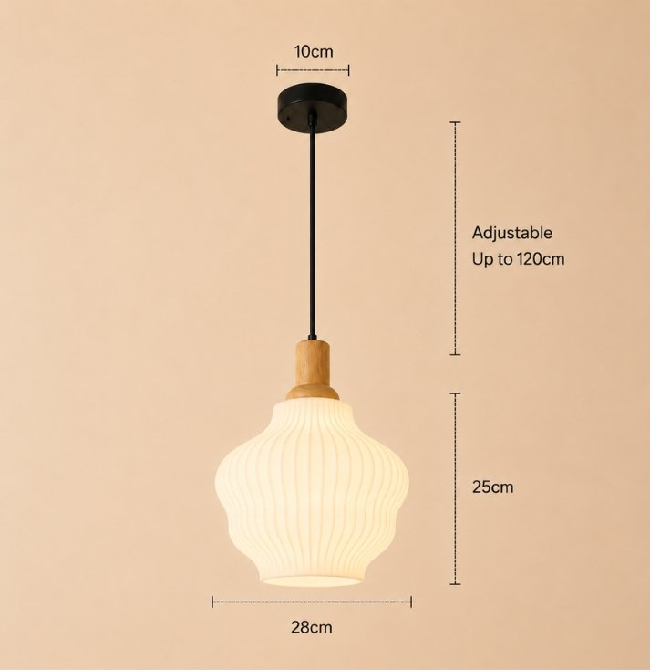 Aurora Ripple Pendant Light - Image 2
